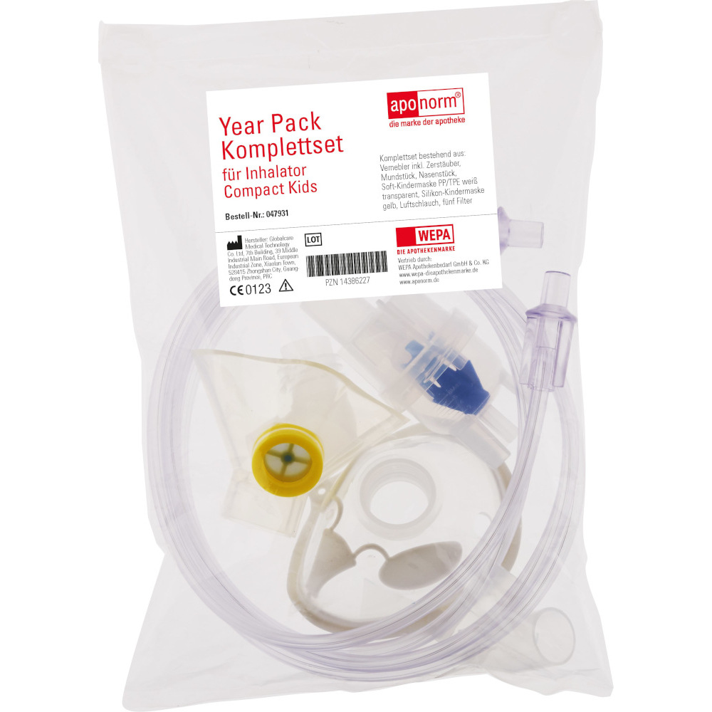 aponorm Year Pack Komplettset für Inhalator Compact Kids 1 St
