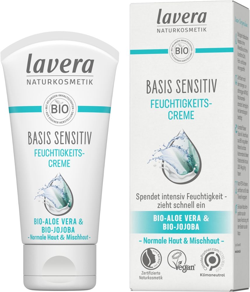 Lavera Basis Sensitiv Feuchtigkeitscreme 50 ml Tagescreme