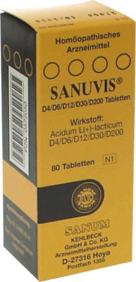 SANUVIS Tabletten 80 St Tabletten