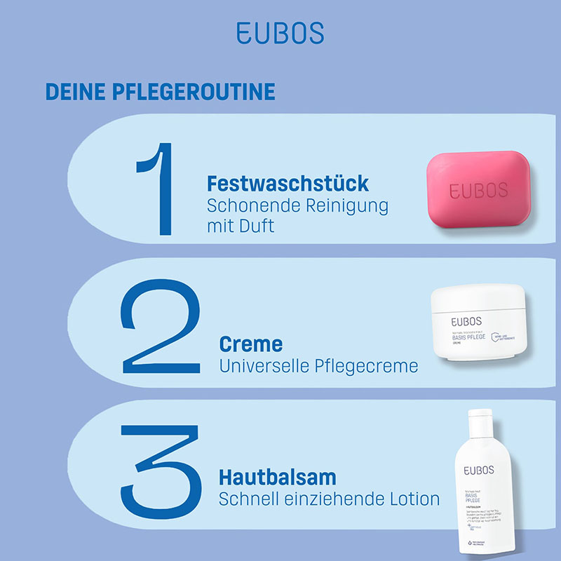 Eubos Seifenstück rot 125 g Seife