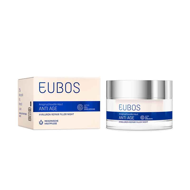 EUBOS ANTI AGE HYALURON REPAIR FILLER NIGHT Anspruchsvolle Haut 50 ml Creme