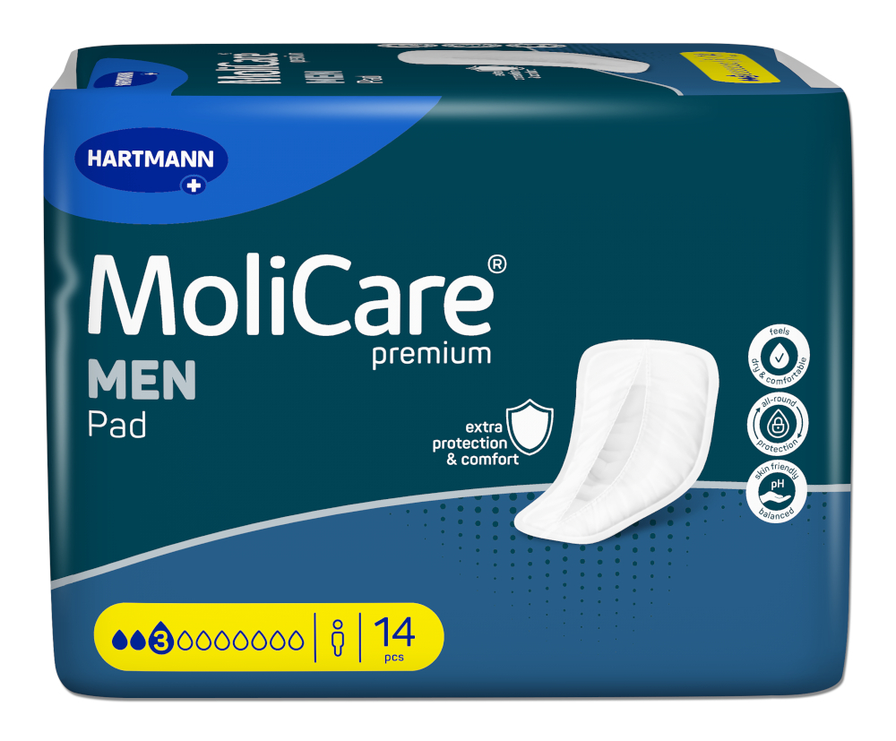 MoliCare premium MEN Pad 3 Tropfen 14 St