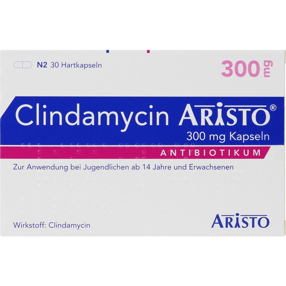 Clindamycin Aristo 300mg 30 St Hartkapseln