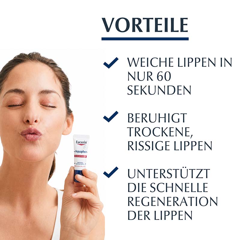 Eucerin Aquaphor SOS LIP REPAIR 10 ml Creme