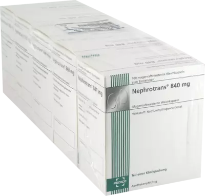 Nephrotrans 840mg 500 St Kapseln magensaftresistent
