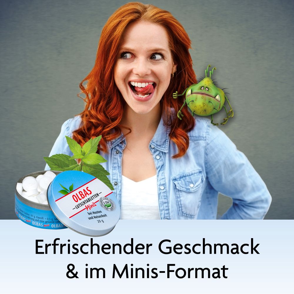 OLBAS LUTSCHTABLETTEN Minis 1X20 g Lutschtabletten