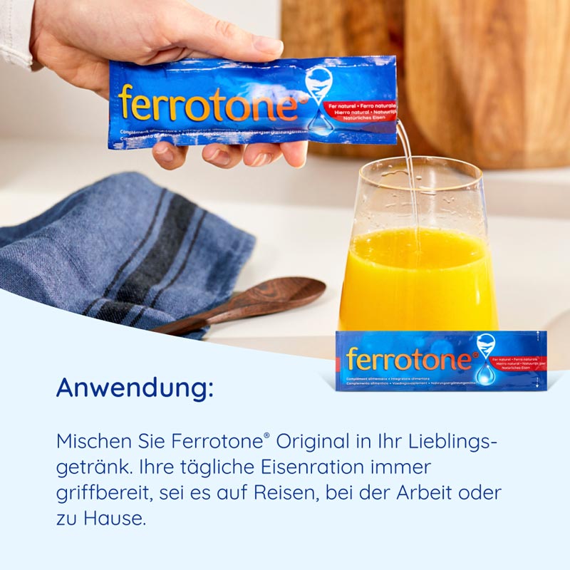 ferrotone - Natürliches Eisen 28X20 ml Beutel