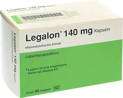 Legalon 140mg 60 St Hartkapseln