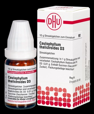CAULOPHYLLUM THALICTROIDES D 3 Globuli 10 g Globuli