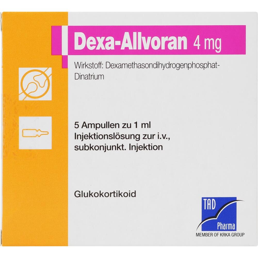 DEXA-ALLVORAN 4 mg Injektionslösung 5X1 ml Injektionslösung