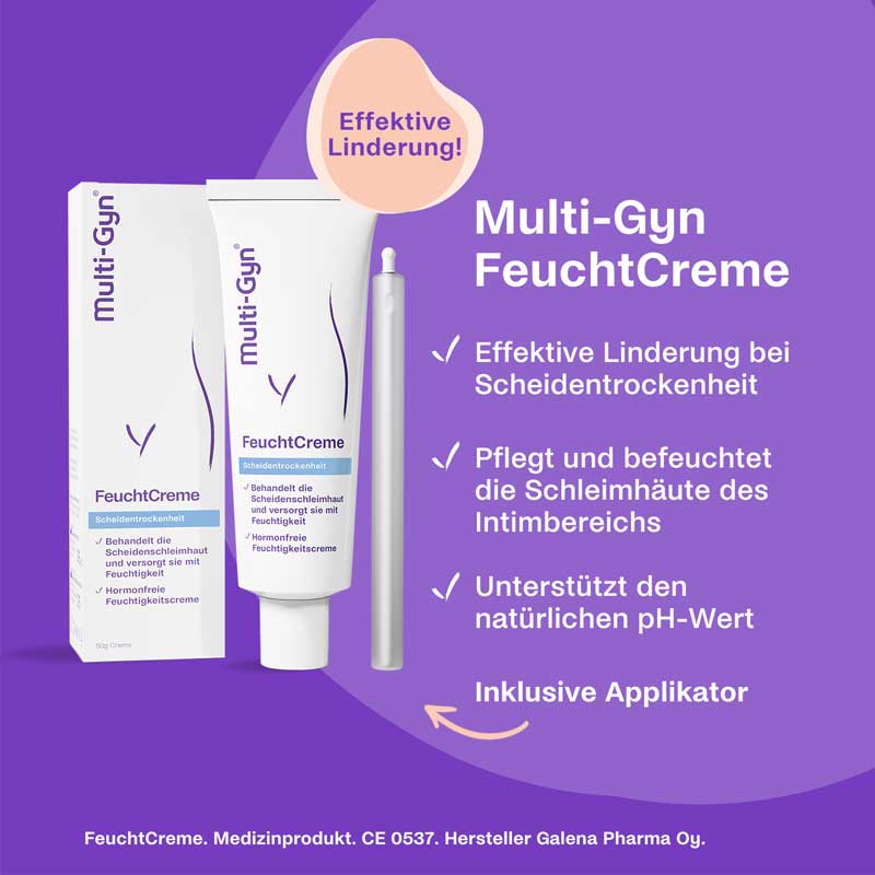 Multi-Gyn FeuchtCreme + Applikator 50 g Creme