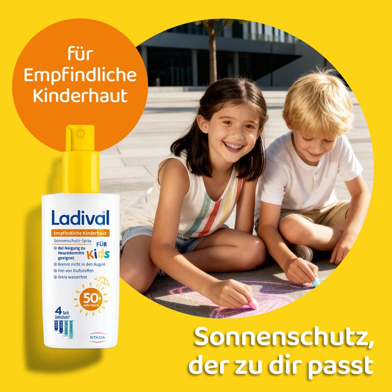 Ladival Empfindliche Kinderhaut Sonnenschutz-Spray LSF 50+ 150 ml Spray