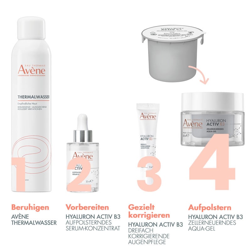 Avène HYALURON ACTIV B3 AQUA GEL Nachfüllpack  50 ml Gel