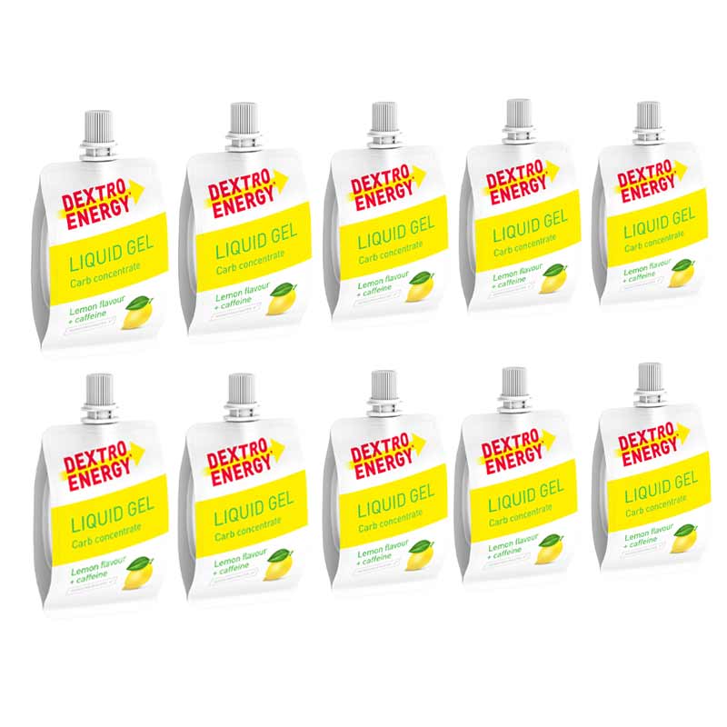 DEXTRO ENERGY Gel lemon + caffeine Set 2X60 ml Gel