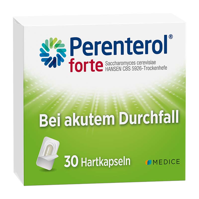 Perenterol forte bei akutem Durchfall  30 St Hartkapseln
