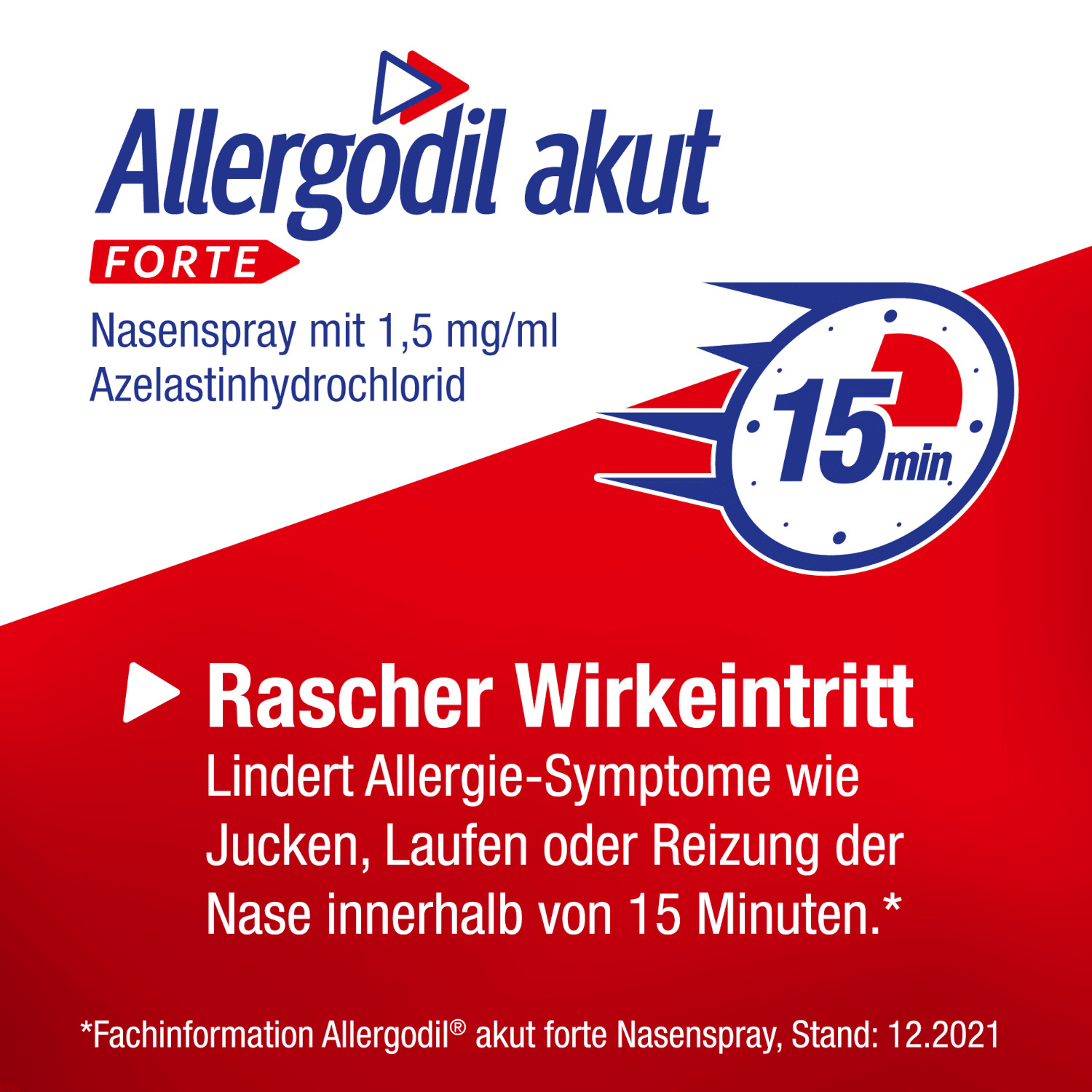 Allergodil akut FORTE 10 ml Nasenspray