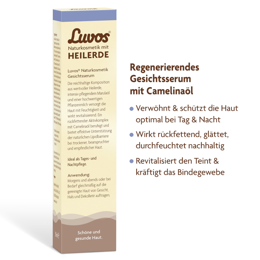 Luvos HEILERDE Regernerierendes Gesichtsserum 50 ml Emulsion