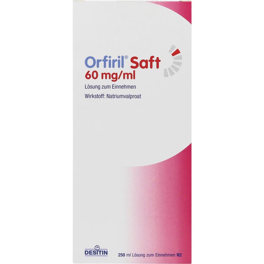 Orfiril 60mg/ml 250 ml Lösung zum Einnehmen