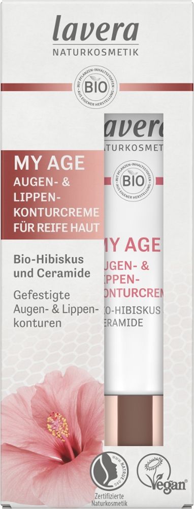 lavera MY AGE AUGEN- & LIPPENKONTURCREME  15 ml Augencreme
