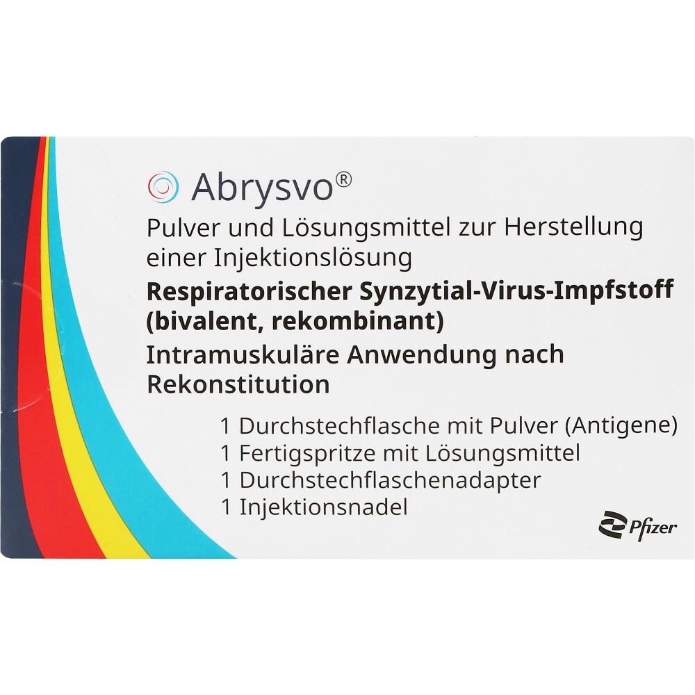 Abrysvo 1 St Pulver u. Lösungsmittel zur Herstellung einer Injektionslsg.