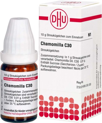 CHAMOMILLA C 30 Globuli 10 g Globuli