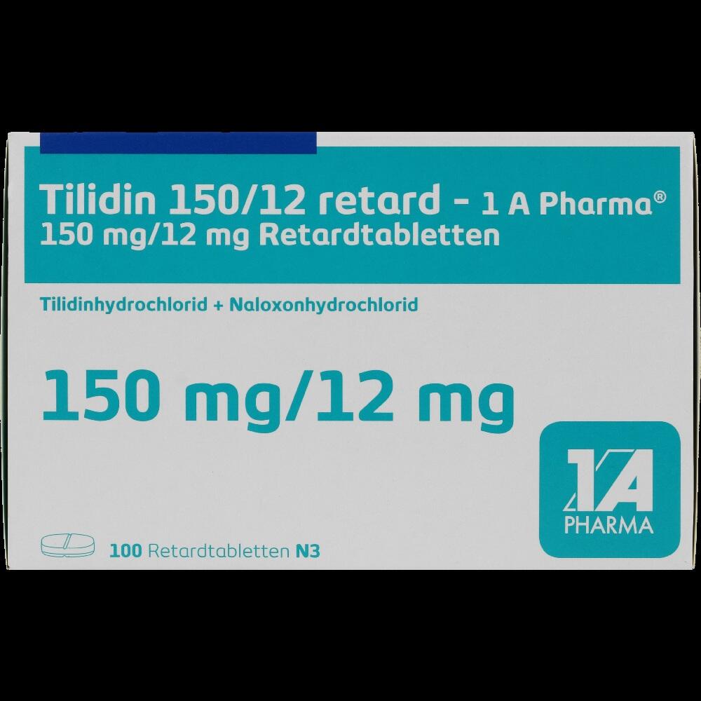 Tilidin 150/12 retard-1 A Pharma 100 St Retard-Tabletten