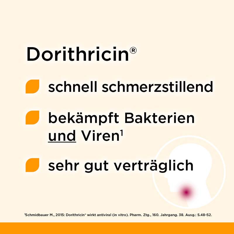 Dorithricin Waldbeere Lutschtabletten bei Halsschmerzen  20 St Lutschtabletten