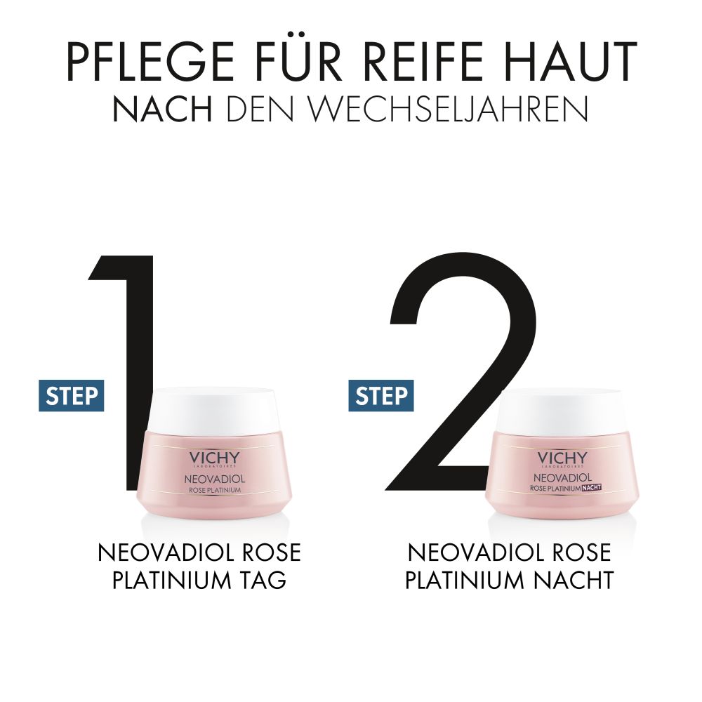 VICHY NEOVADIOL ROSE PLATINUM NACHT Creme für die Wechseljahre  50 ml Creme