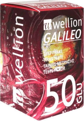 WELLION GALILEO Blutzuckerteststreifen 50 St Teststreifen