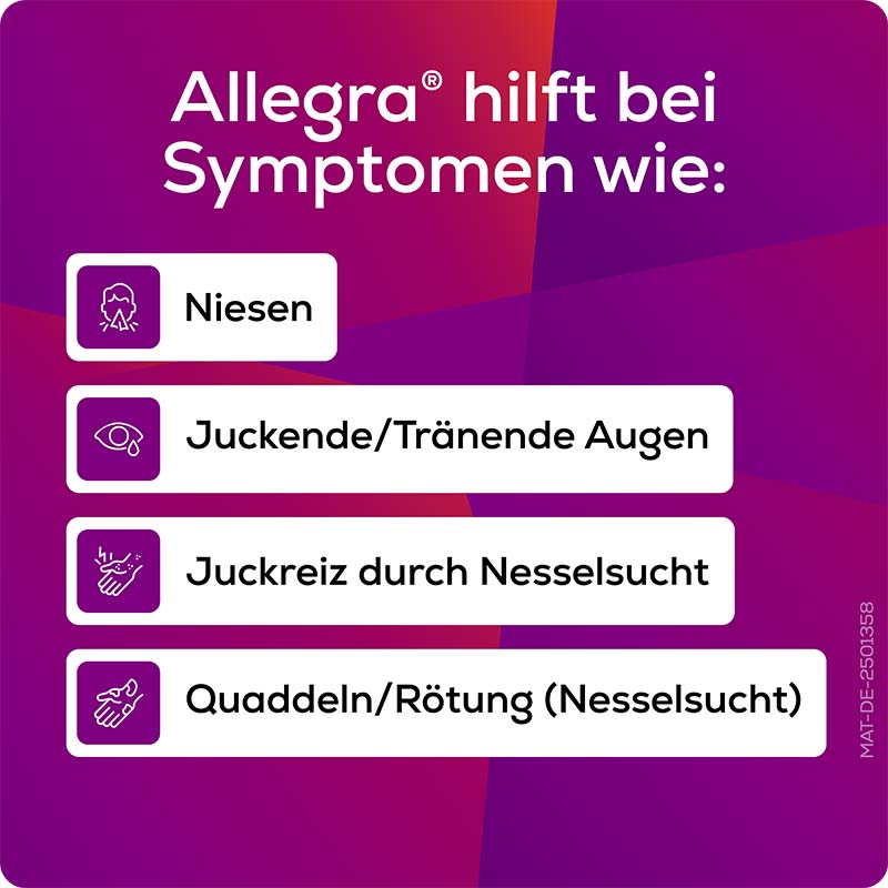Allegra Allergietabletten  6 St Schmelztabletten
