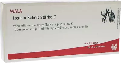 Iscucin Salicis Stärke C Ampullen 10X1 ml Ampullen