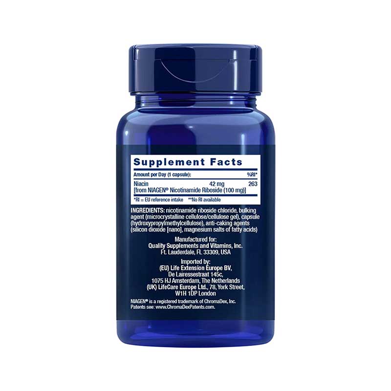 LIFE EXTENSION NAD+ Cell Formula 100mg 30 St Kapseln