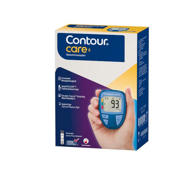 Contour Care Set Blutzuckermesssystem mg/dl 1 Packung