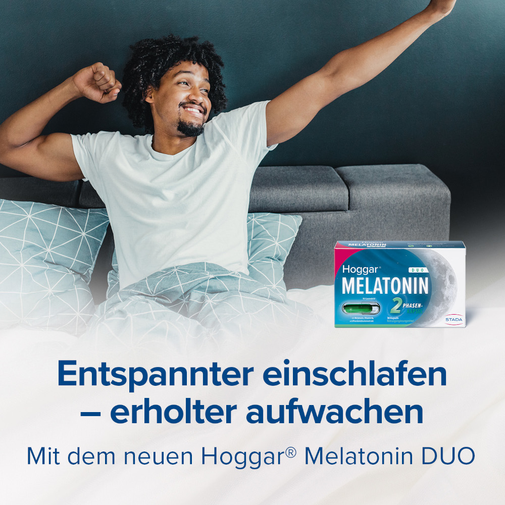 Hoggar MELATONIN DUO 2 PHASEN-KAPSELN 30 St Kapseln