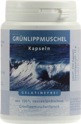 GRÜNLIPPMUSCHEL KAPSELN 200 St Kapseln