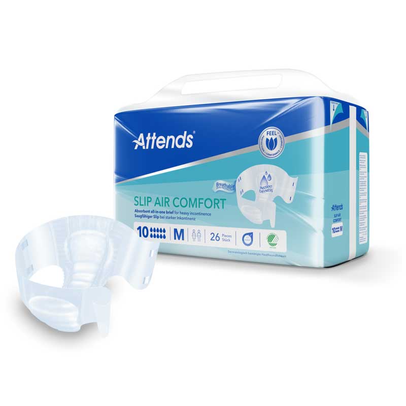 Attends SLIP AIR COMFORT 10 M Box 4X26 St