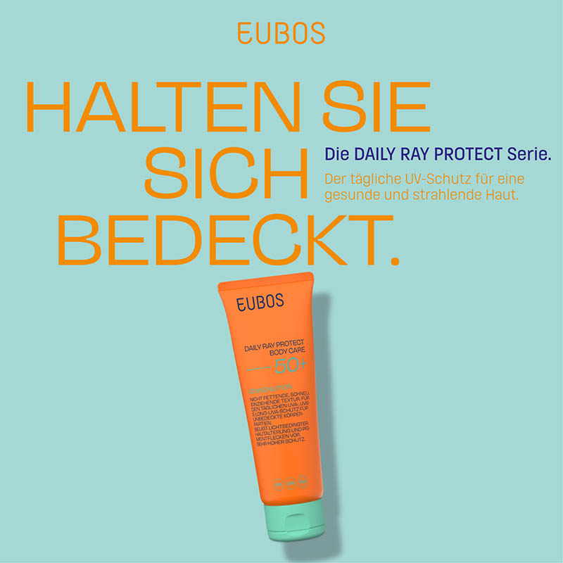 EUBOS DAILY RAY PROTECT BODY CARE 50+ 125 ml Lotion