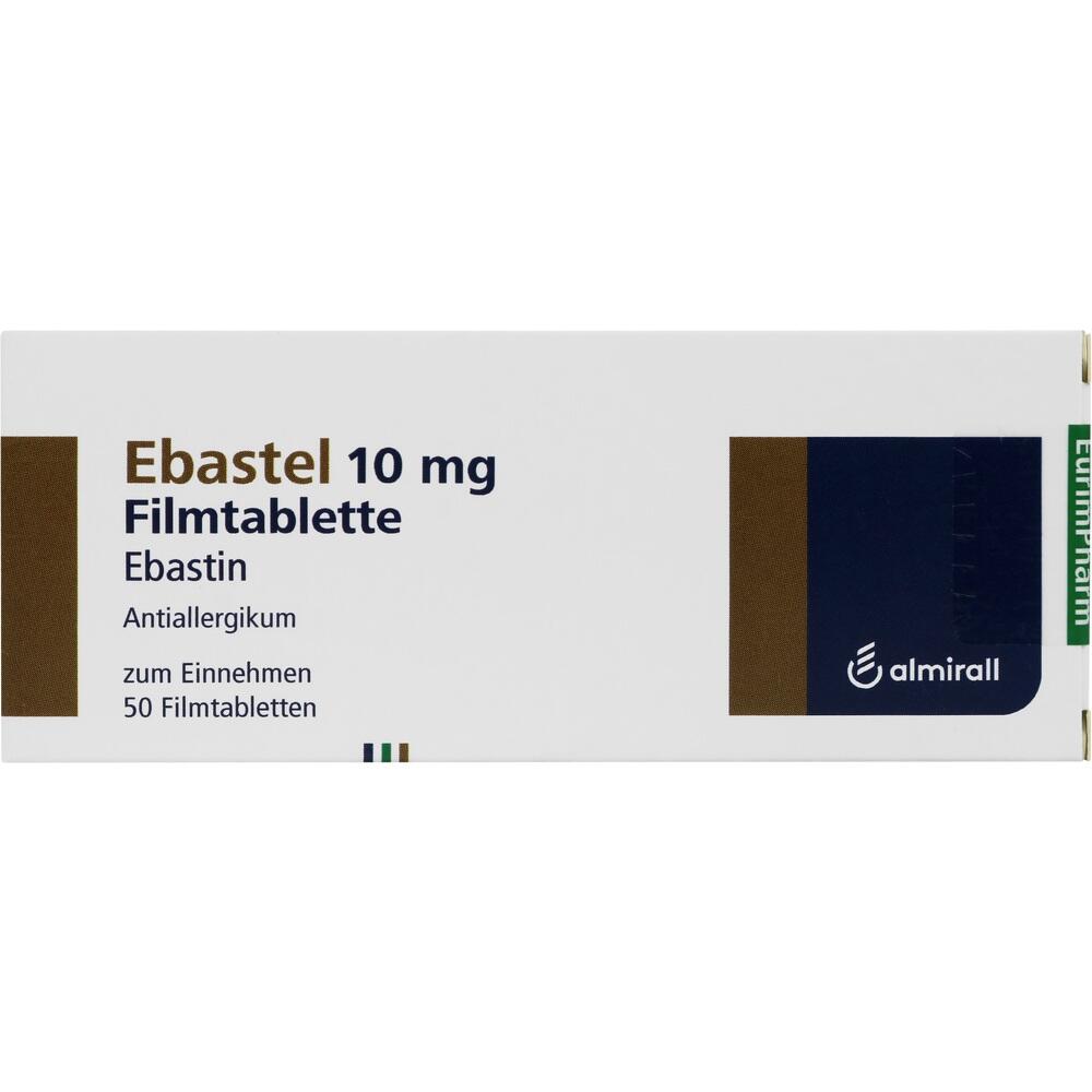 Ebastel 10mg 50 St Filmtabletten