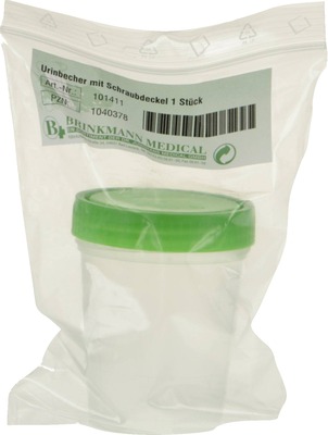 URINBECHER mit Schraubdeckel 1 St