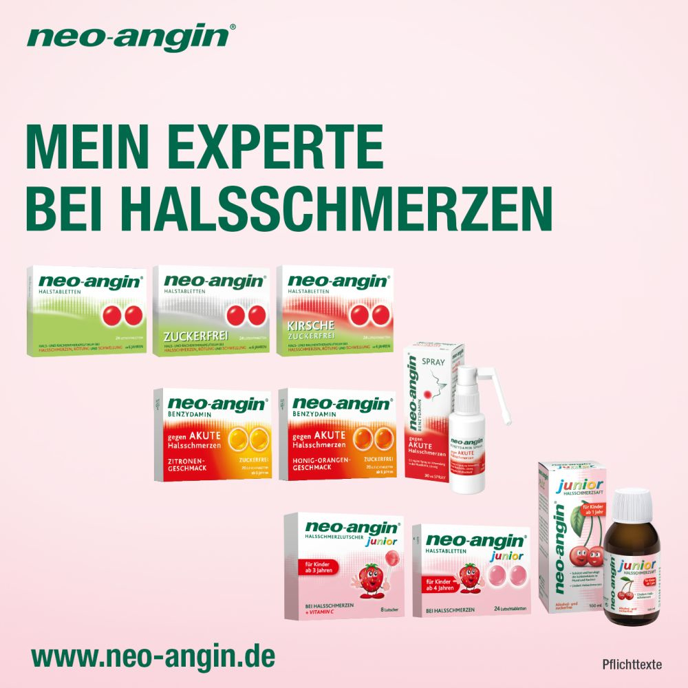 neo angin Junior Halsschmerzsaft Doppelpack 2X100 ml Saft