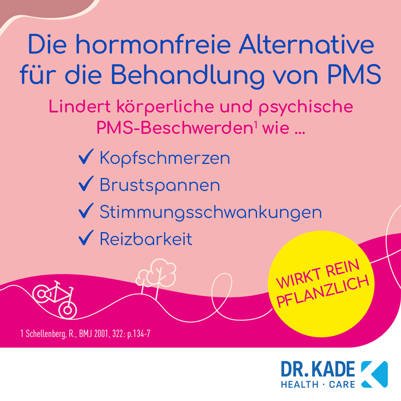 Kade Zyklus bei prämenstruellem Syndrom 20 mg 90 St Filmtabletten