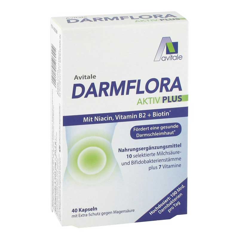 Avitale DARMFLORA AKTIV PLUS 40 St Kapseln