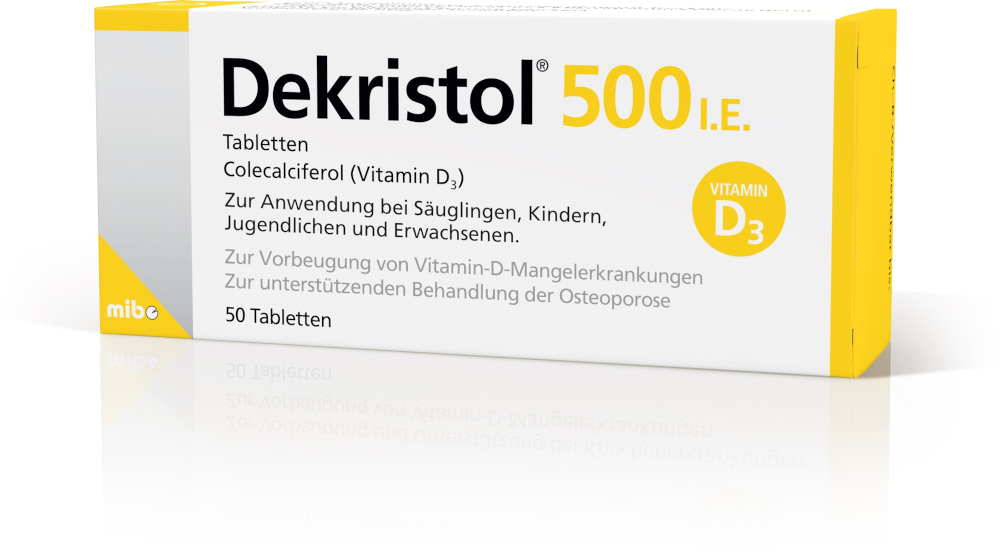 Dekristol 500 I.E.  50 St Tabletten