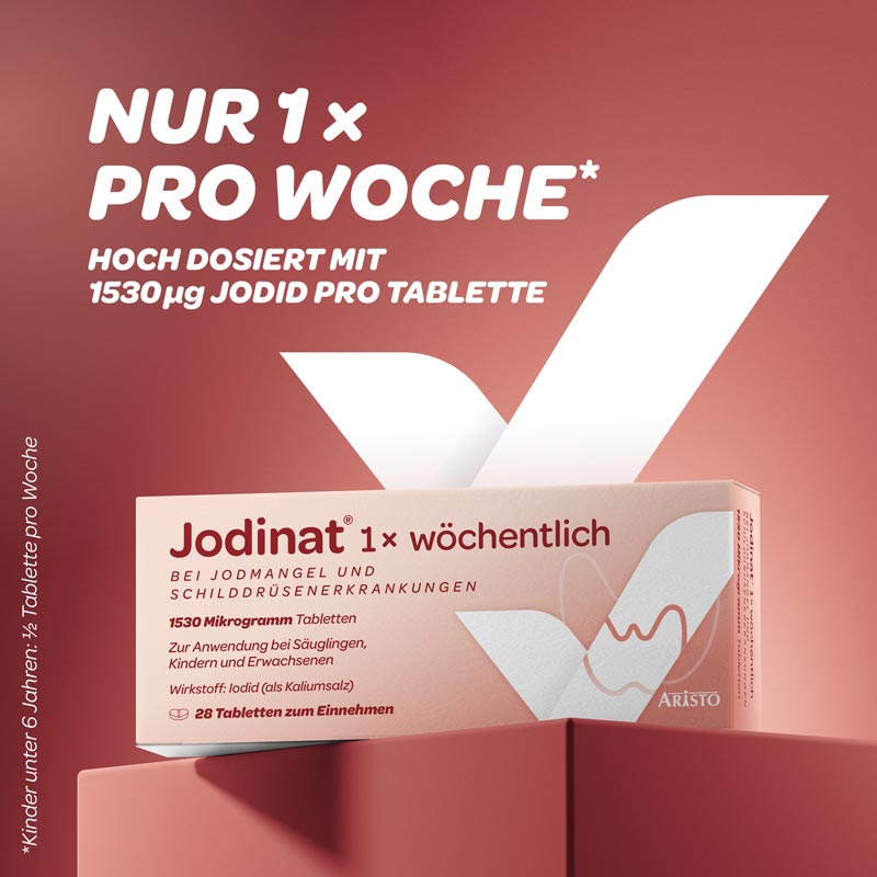 Jodinat 1x wöchentlich 28 St Tabletten