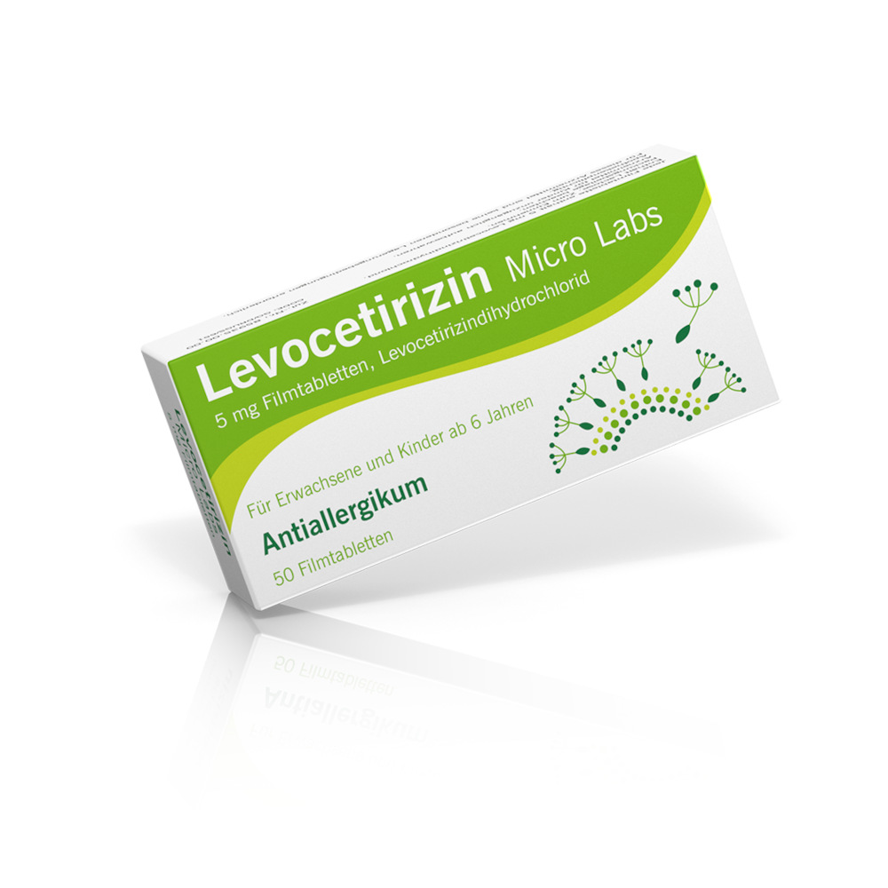 Levocetirizin Micro Labs 50 St Filmtabletten