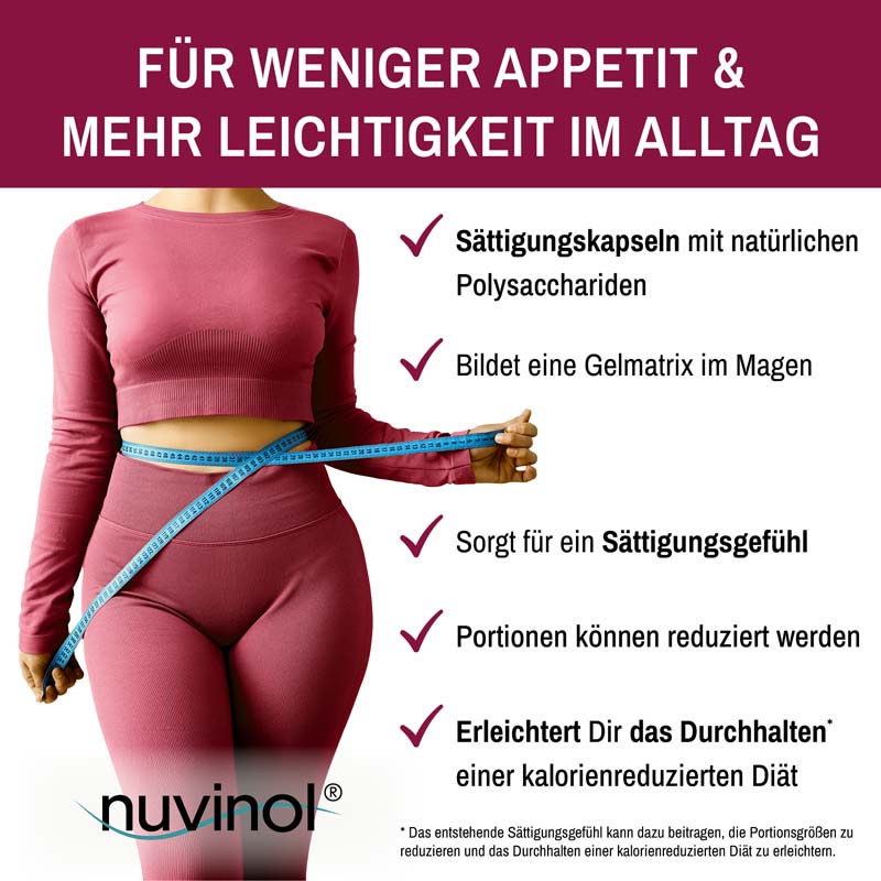 nuvinol APPETTITZÜGLER 42 St Kapseln