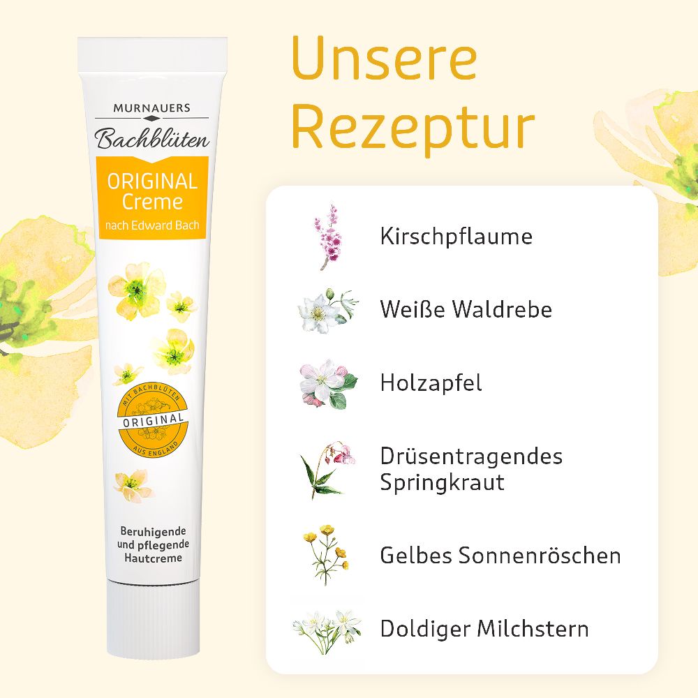 BACHBLÜTEN ORIGINAL CREME nach Dr. Bach 30 g Creme