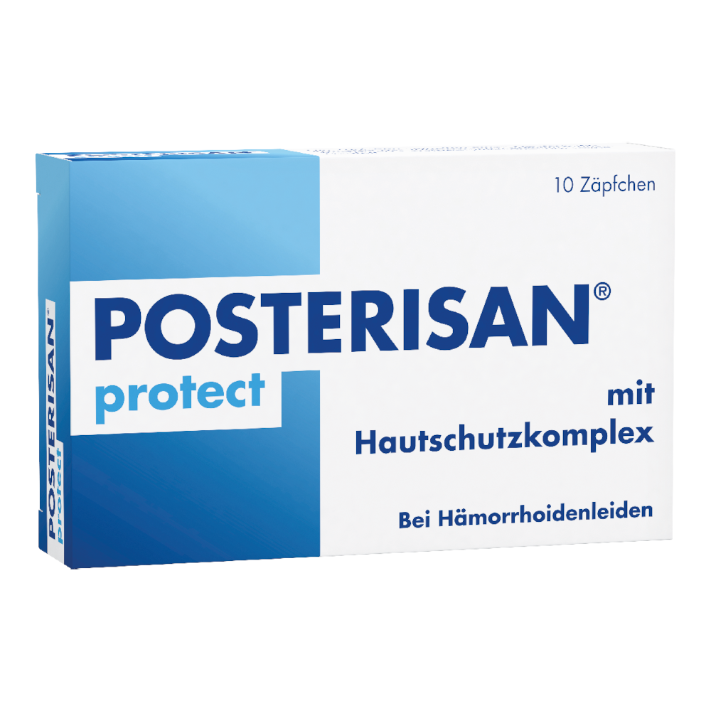 POSTERISAN protect Suppositorien 10 St Suppositorien