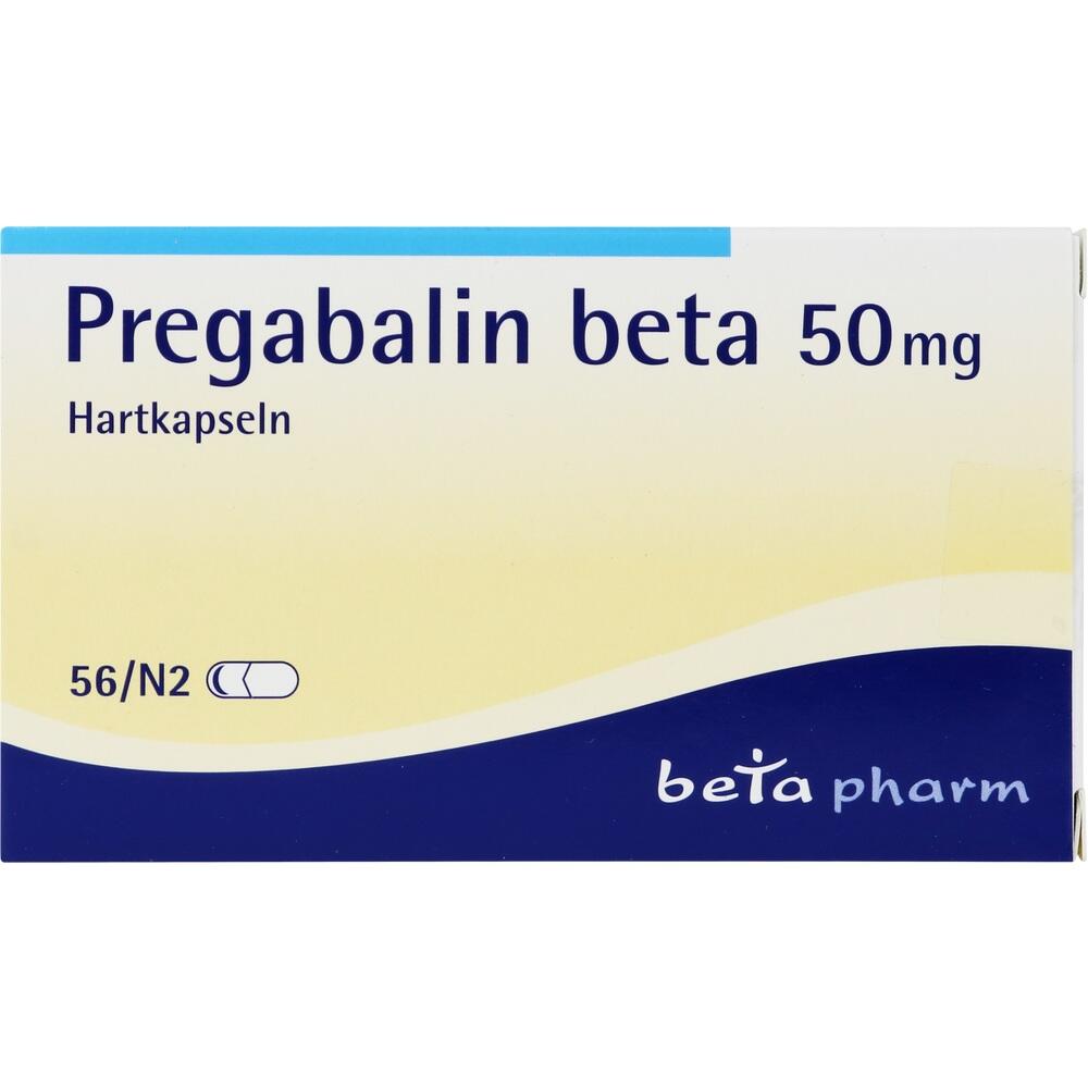 Pregabalin beta 50mg 56 St Hartkapseln