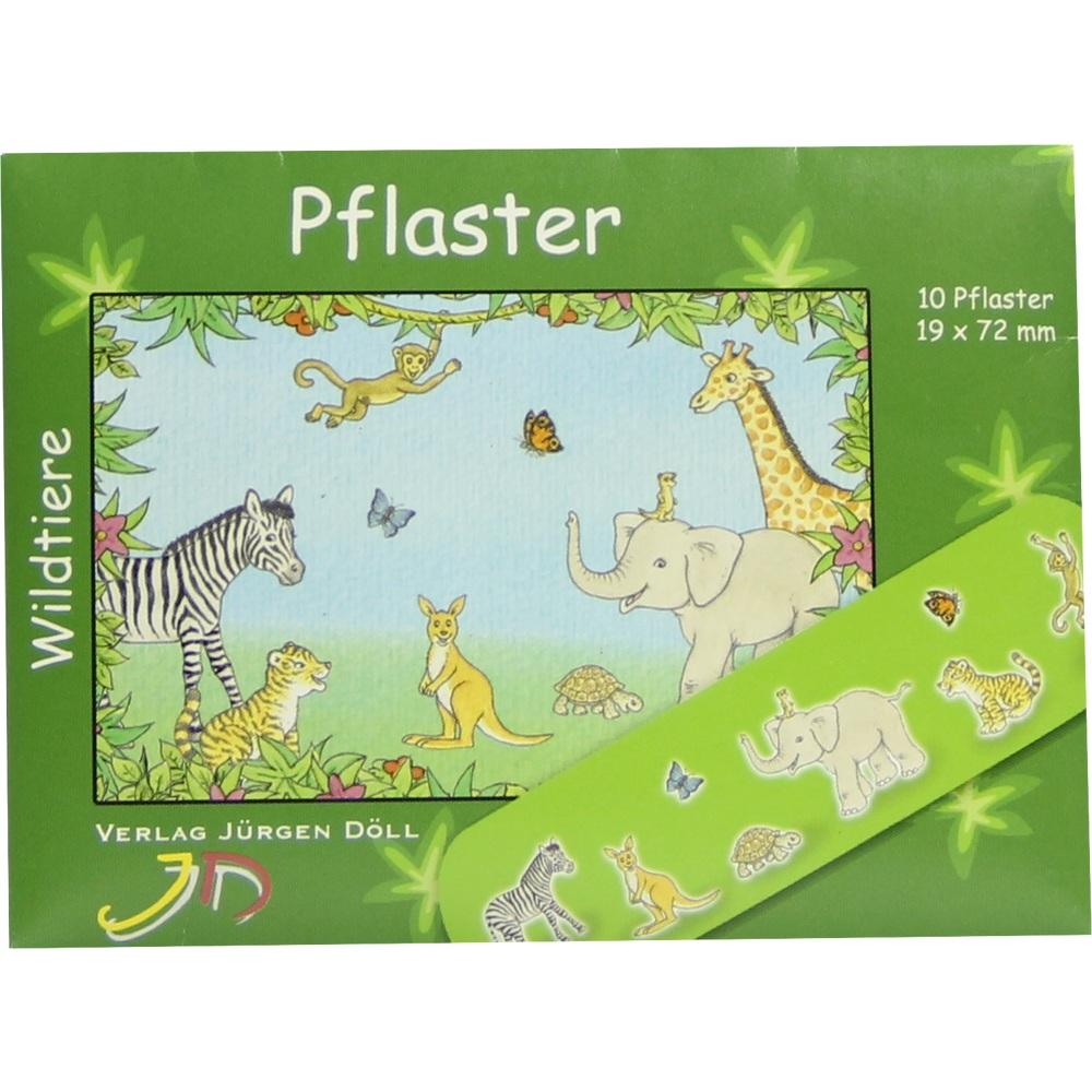 KINDERPFLASTER Wildtiere Briefchen 10 St Pflaster | 09078162